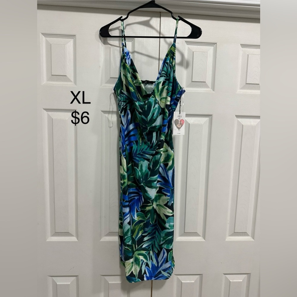 Tropical vibes dress